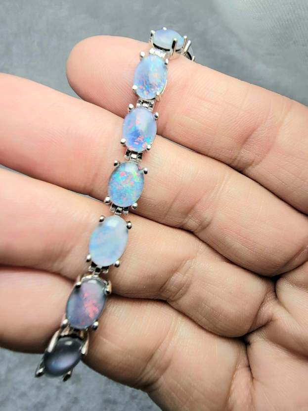 Spencer Opal Triplet Bracelet