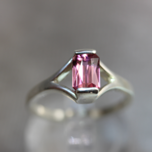 Pink Tourmaline Ring