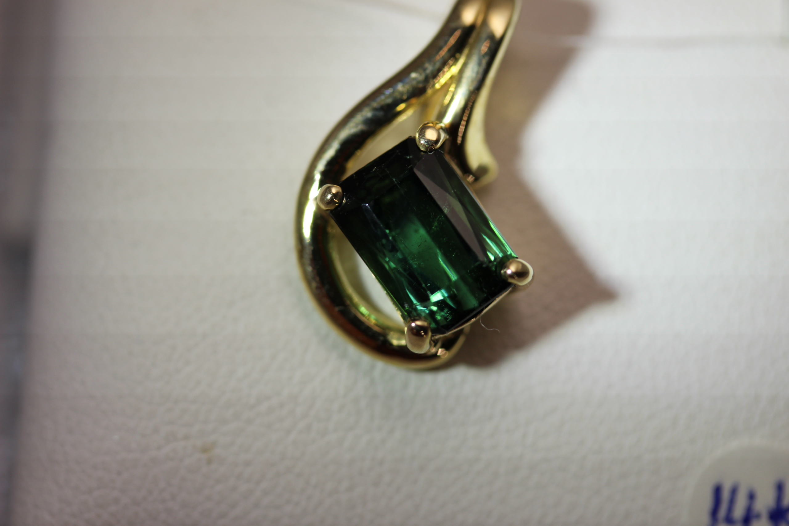 Green Tourmaline Pendant - Image 2