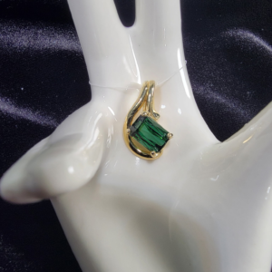 Green Tourmaline Pendant