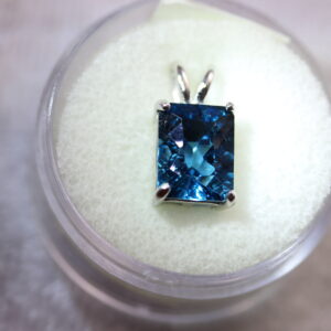 London Blue Topaz Pendant