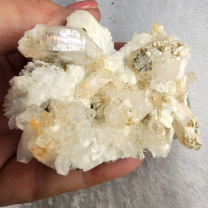 Quartz on Albite with Muscovite