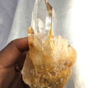 Diamantina Quartz with Iron Inclusions